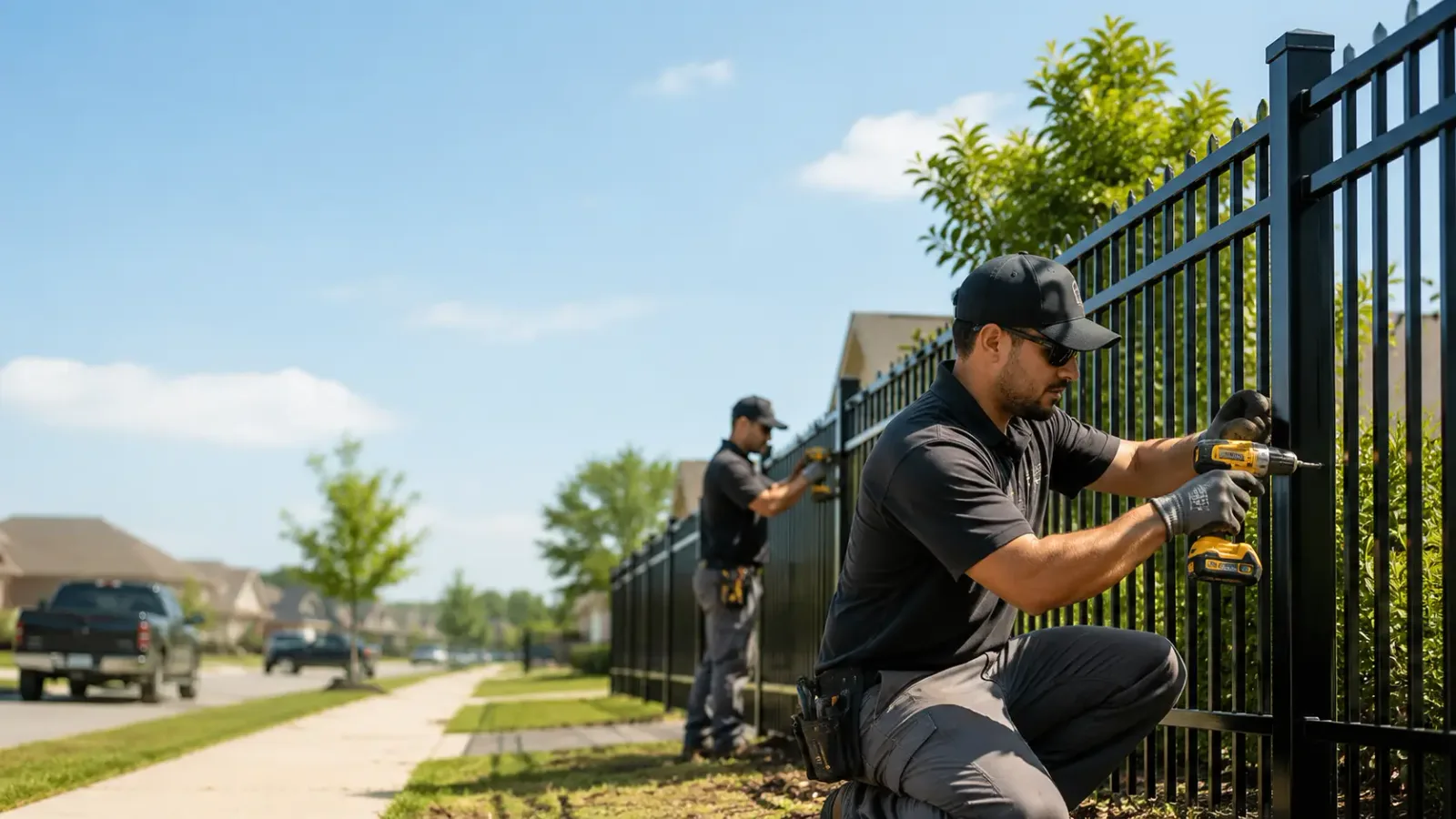 Metal Fence Installation in Coward, SC
